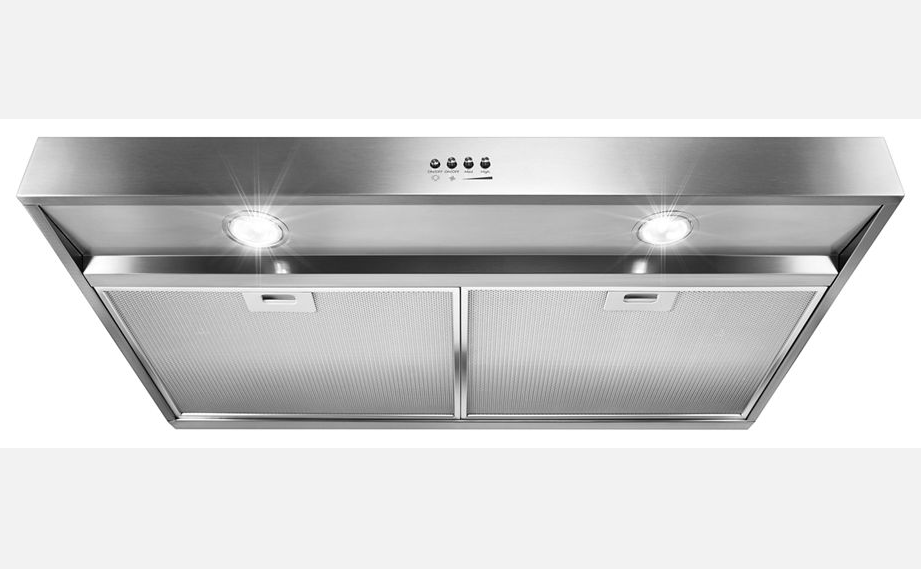 Whirlpool 24" Under Cabinet Range Hood with Full-Width Grease Filters – Stainless Steel