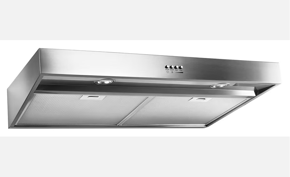 Whirlpool 24" Under Cabinet Range Hood with Full-Width Grease Filters – Stainless Steel
