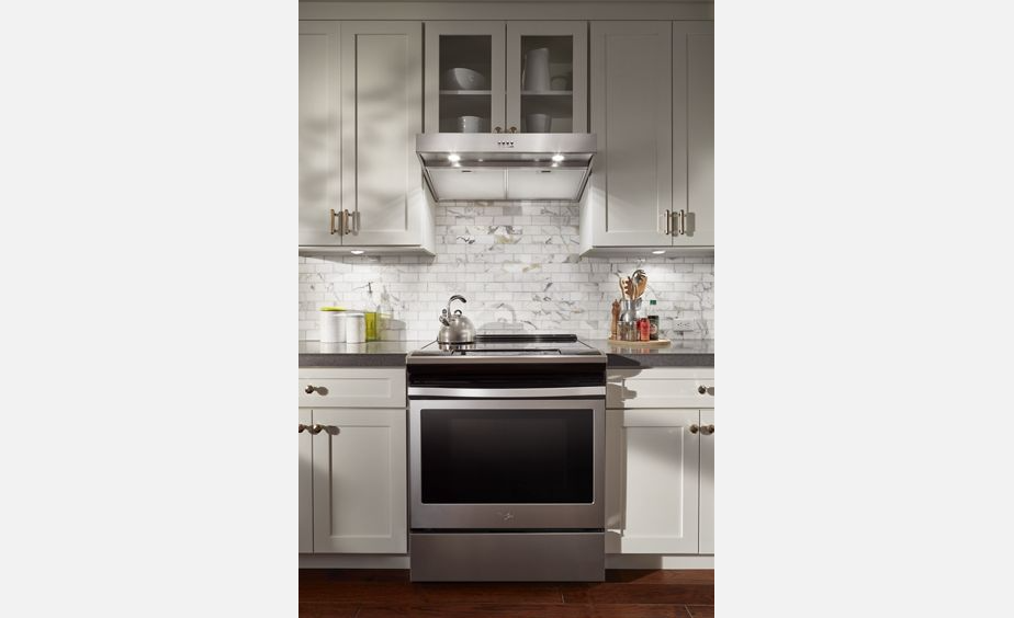 Whirlpool 24" Under Cabinet Range Hood with Full-Width Grease Filters – Stainless Steel