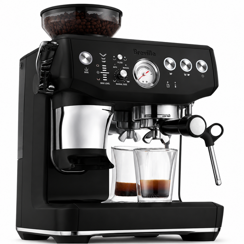 Breville Barista Express Espresso Machine with Built-in Grinder – Brushed Stainless Steel
