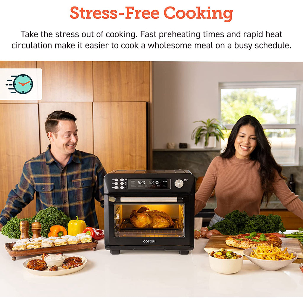 COSORI Air Fryer Toaster Oven Combo – 11-in-1 Countertop Convection Oven.