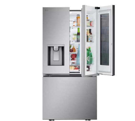 LG 25 cu. ft. Smart French Door Refrigerator with InstaView® Door-in-Door® & Craft Ice™ – Stainless Steel