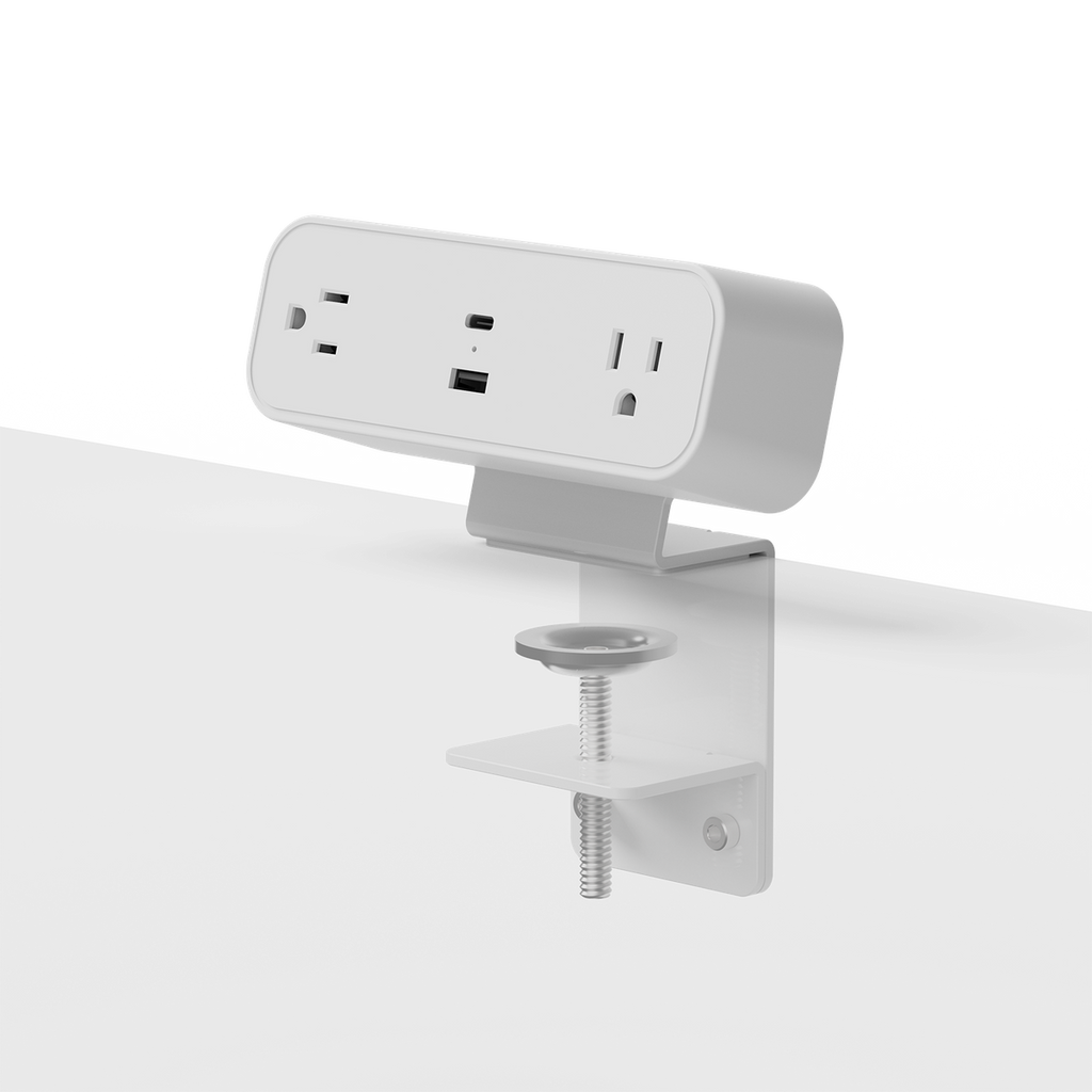 NeatHub Desktop Charging Station – 2 AC Outlets, USB-C & USB-A