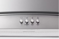 Whirlpool 30" Curved Glass Wall Mount Range Hood – Stainless Steel | LED Lighting & Touch Controls